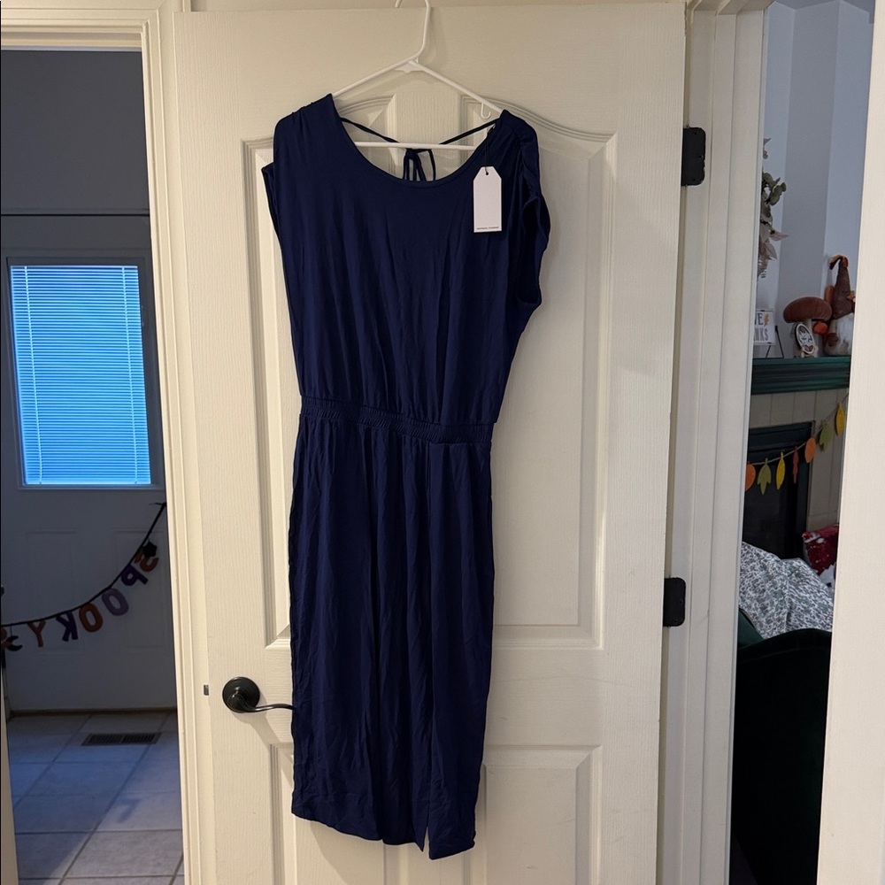 Universal standard navy jersey dress NWT 2XS